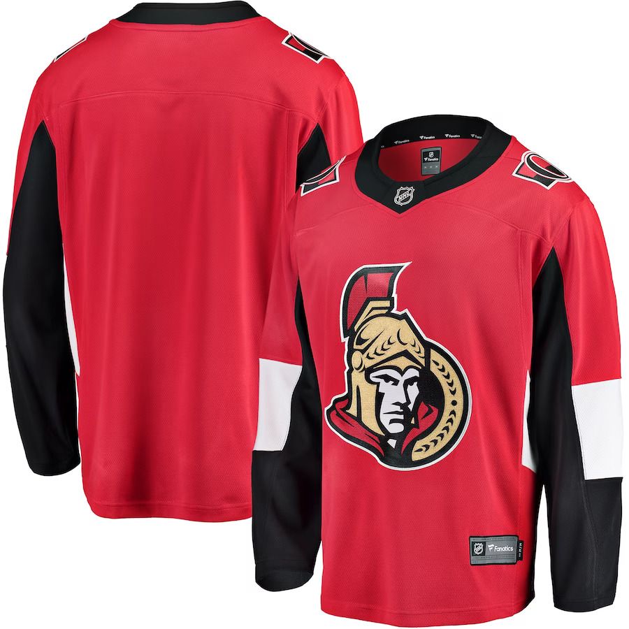 Men Ottawa Senators Fanatics Branded Red Breakaway Home NHL Jersey